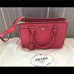 Prada pink small shoulder bag